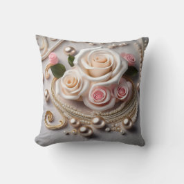 Rosa reversible y almohada de perla