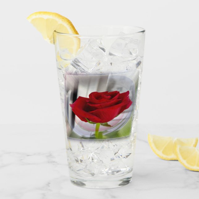 Rosa roja 2 (Anverso (hielo))