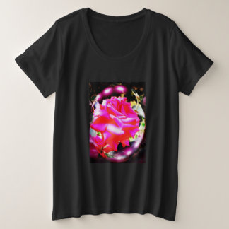 Rosa roja bonita flor floral de moda