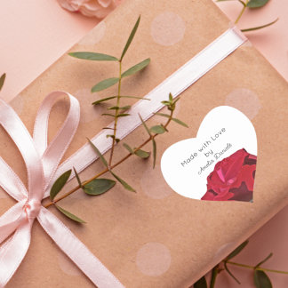 Rosa Roja Hecho Con Pegatina De Love Craft