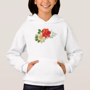 Rosa Roja y Margaritas