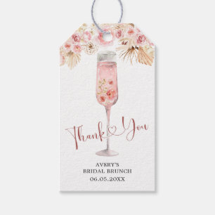 Rosa Rosa Boho Soiree Etiqueta Gracias