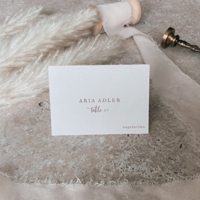 Rosa Rústico Boda de oro opción de menú Tarjetas d (Subido por el creador)