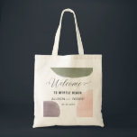 Rosa, Sage, Boda de color de agua de uva Bolsa de<br><div class="desc">Moderno. Mínimo. Esta colección utiliza una paleta de jardinería de salvia,  uva y rosa para crear una hermosa presentación para su día especial.</div>