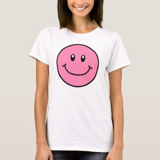 Rosa sonriente 0001 de la camisa de la cara