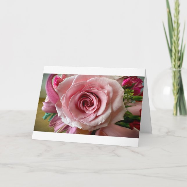 Rosa, tarjeta (Anverso)