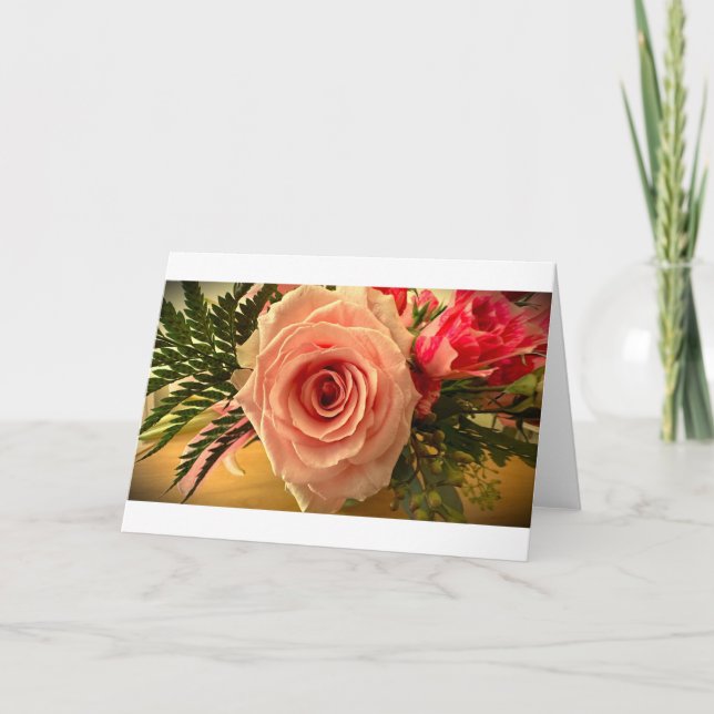 Rosa, tarjeta (Anverso)