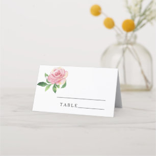 Rosa - tarjetas de plaza boda