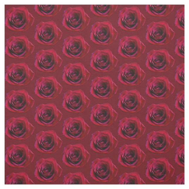 Rosa Tela Rojo Tela Algodón o Personalizado Poly (Retal)