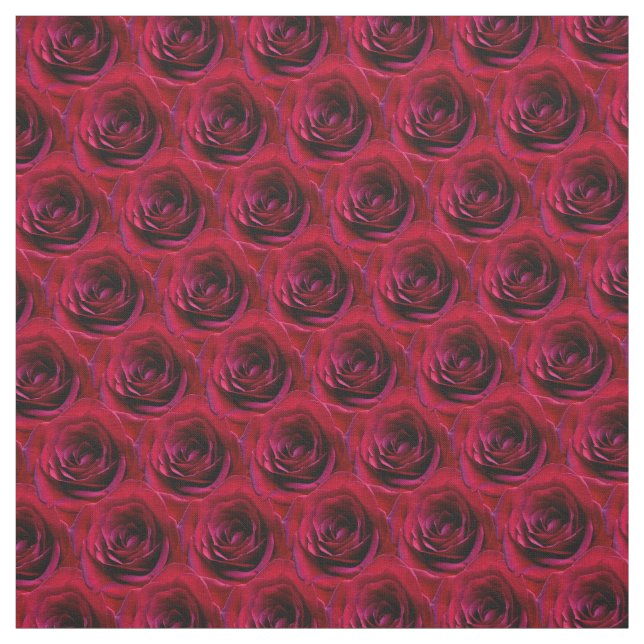 Rosa Tela Rojo Tela Algodón o Personalizado Poly (Retal)