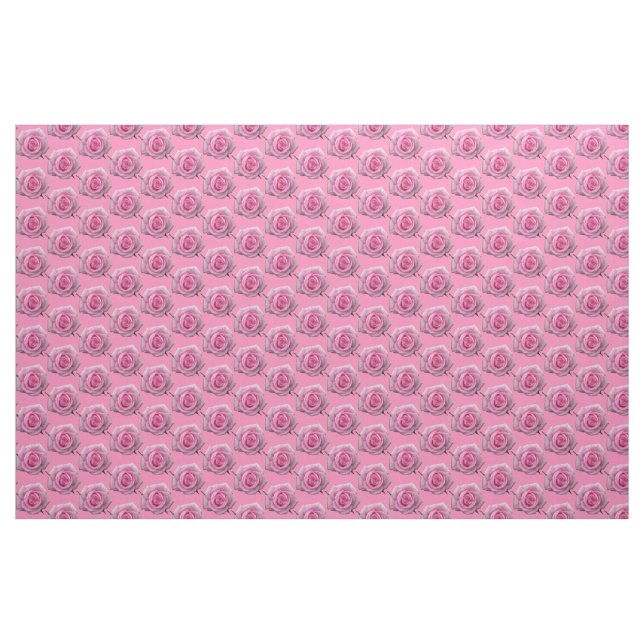 Rosa Tela rosa Tela Algodón o Personalizado Poly ("Cuarto gordo" (fat quarter))