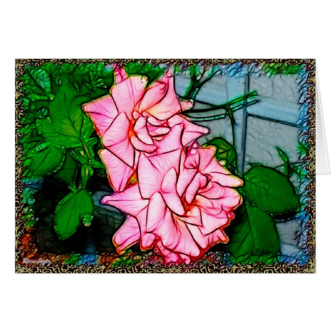 Rosa Vine (Anverso (Horizontal))