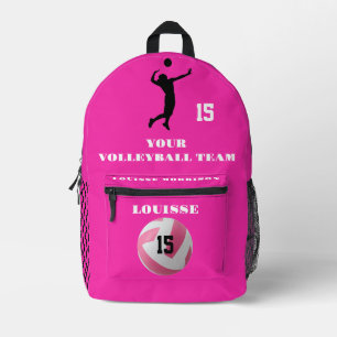 ROSA VOLLEYBALL mochilas chicas deportes de jugado