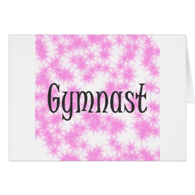 Rosa y blanco de gimnasta (Anverso (Horizontal))