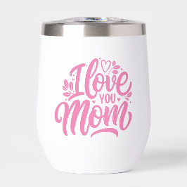 Rosa Y Blanco Te Amo Mamá