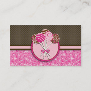 Rosa y estallidos de la torta de Brown: Tarjetas