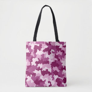 Rosa y la bolsa de asas púrpura del modelo del