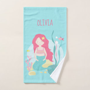Rosa y menta de sirena
