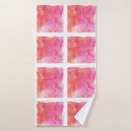 Rosa y naranja del efecto del enrejado y del