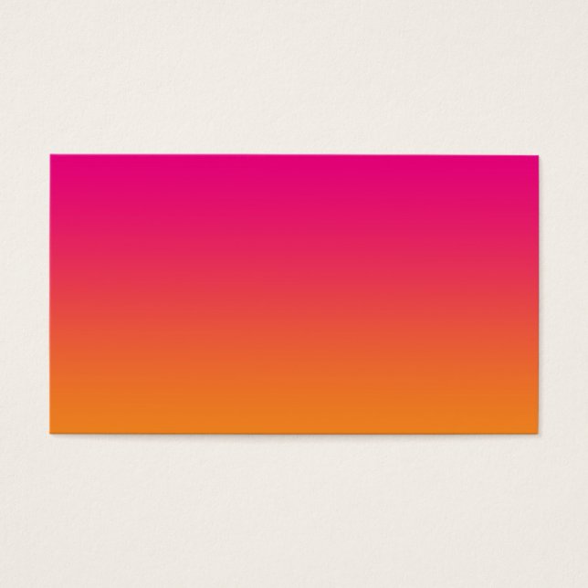 Rosa y Naranja Ombre (Frente)