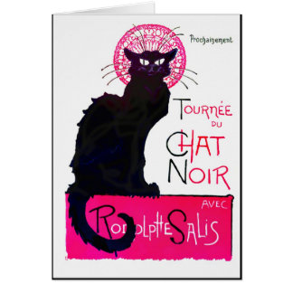 Rosa y negro del gato de Deco