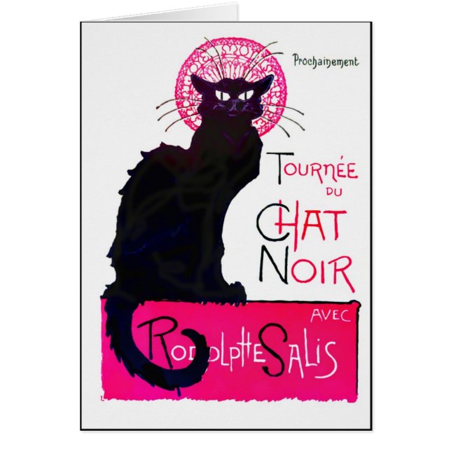 Rosa y negro del gato de Deco (Frente)