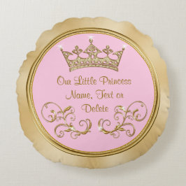 Rosa y Oro: las almohadas Princesa Nuestra