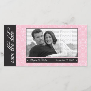 Rosado barroco de {TBA} 8x4" Guardar anuncio de fe