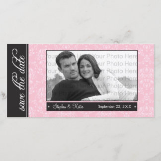 Rosado barroco de {TBA} 8x4" Guardar anuncio de fe