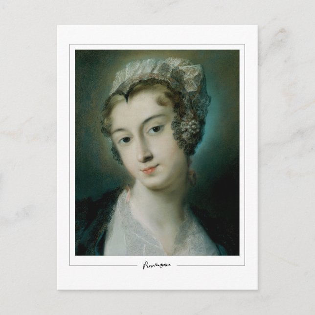 Rosalba Carriera #12 - Postales Bellas Artes (Anverso)