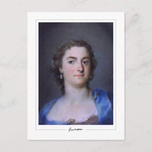 Rosalba Carriera #15 - Postales Bellas Artes (Anverso)