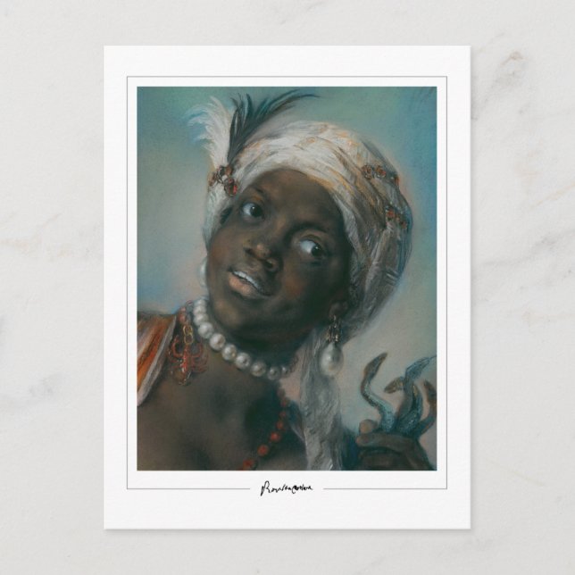 Rosalba Carriera #1 - Postal Bella Artes (Anverso)