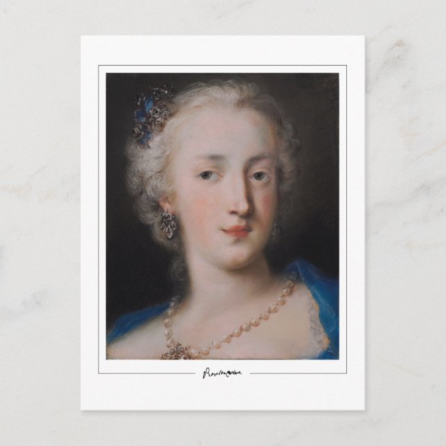 Rosalba Carriera #3 - Postal Bella Artes (Anverso)