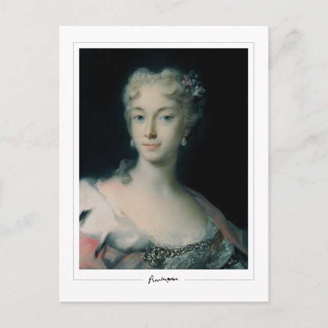 Rosalba Carriera #7 - Postal Bella Artes (Anverso)