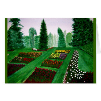 Rosaleda, pintura de la acuarela de Portland,