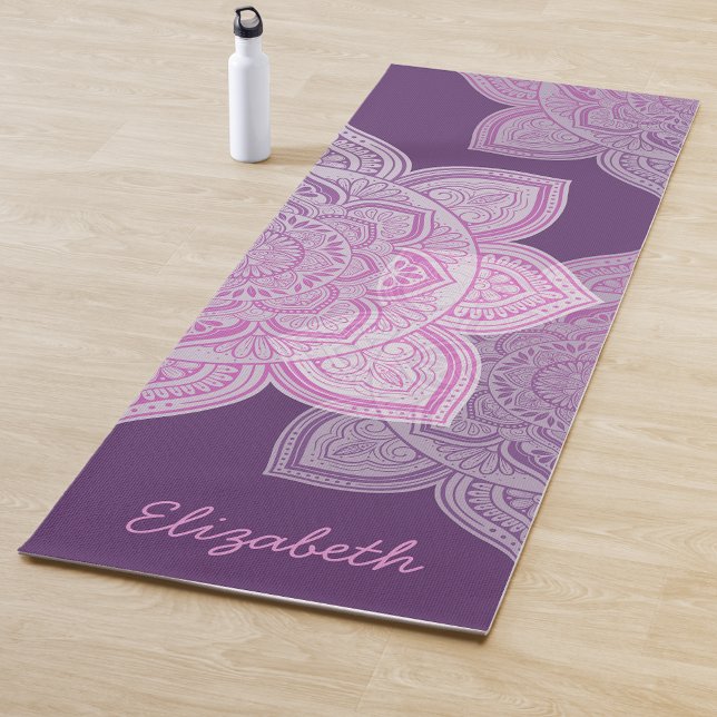Rosaline Mandala Personalized Yoga Mat (Subido por el creador)