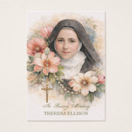 Rosario de Santa Teresita Memorial Floral Funeral 