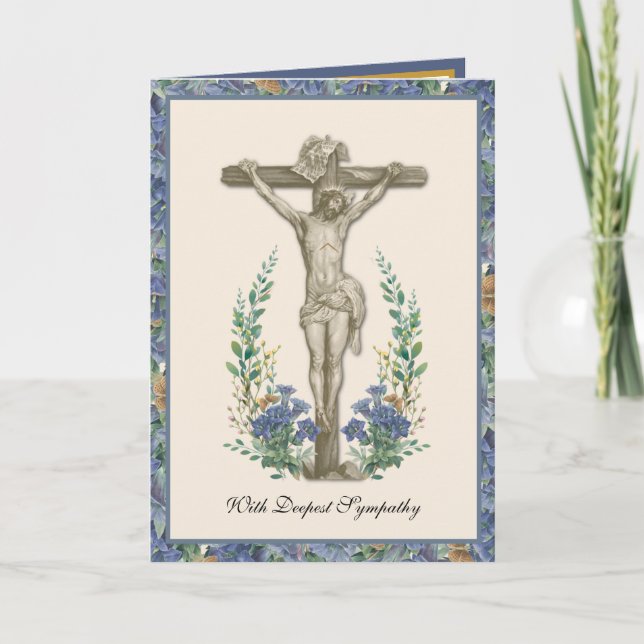 Rosario de simpatía católico tradicional Tarjeta d (Anverso)