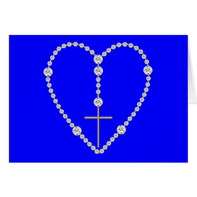 Rosario del diamante - saludo Maria por completo (Anverso (Horizontal))