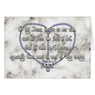 Rosario milagroso de la medalla - rezo de Fátima