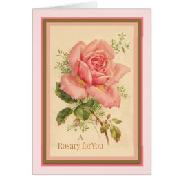 Rosario santo con rezo rosado de los rosas