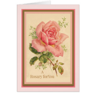 Rosario santo con rezo rosado de los rosas