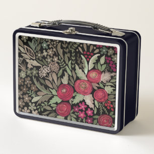 Rosas acuarelas sobre fondo negro, acuarela