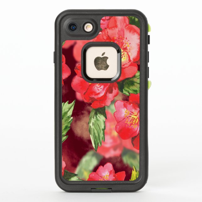 Rosas acuáticos rosas y amarillos con vegetación (Reverso)