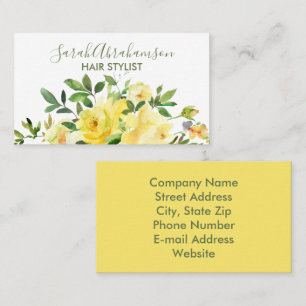 Rosas Amarillas Sunshine hermosas tarjetas de visi