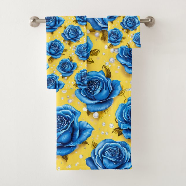 Rosas azules 3d (In situ)