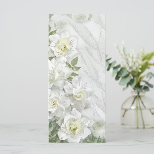 Rosas blancas (Anverso de pie)