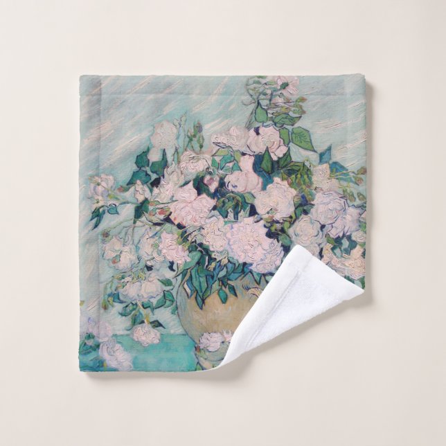 Rosas blancas-1890-Vincent van Gogh (Toallita)