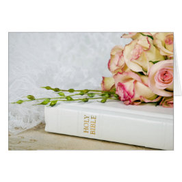 Rosas bodas en la Biblia Blanca