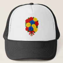 Rosas Bouquet Gorra de Camionero para Mujer